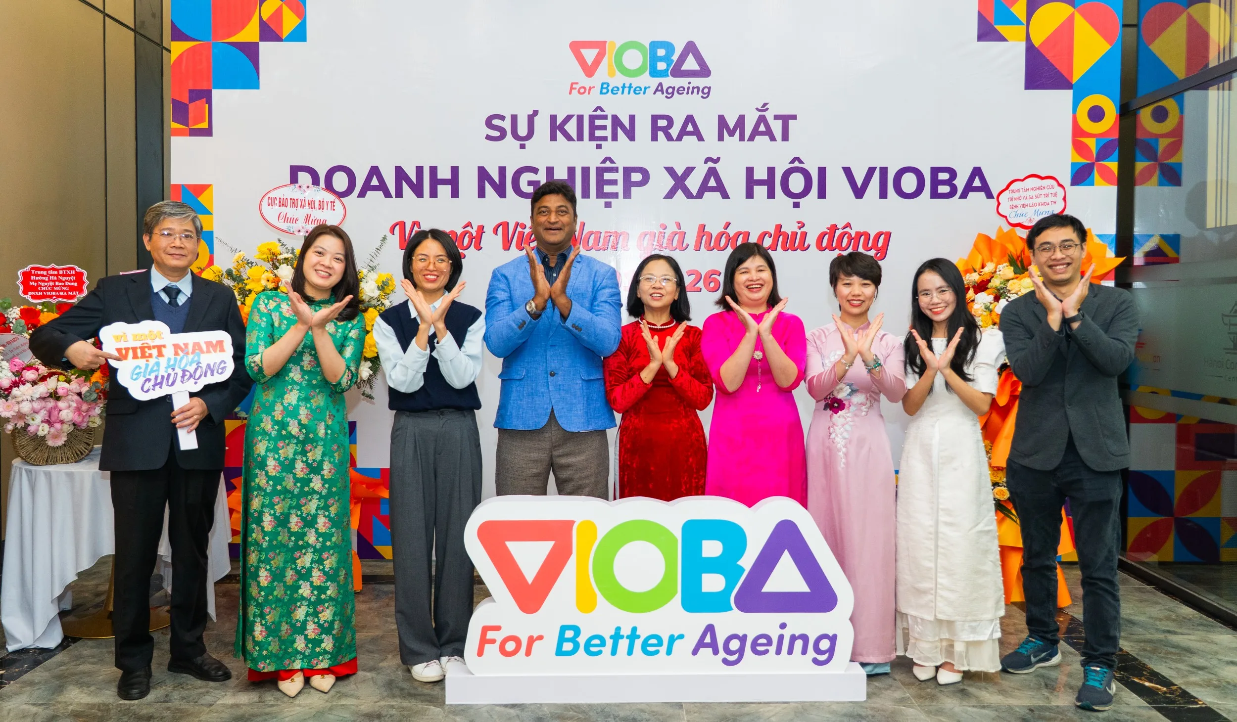 Sự kiện ra mắt Doanh nghiệp Xã hội VIOBA – Vì một Việt Nam già hóa chủ động