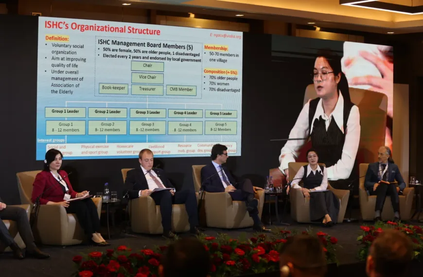 Mô hình CLB Liên thế hệ Tự giúp nhau được chia sẻ tại hội nghị quốc tế về dân số