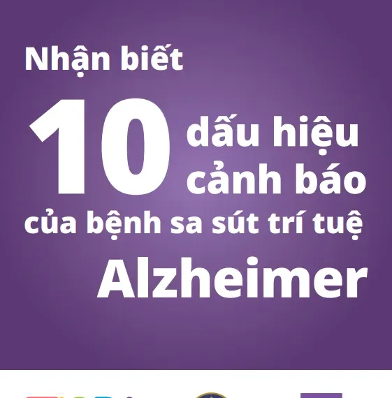 Nhận biết 10 dấu hiệu cảnh báo của bệnh sa sút trí tuệ Alzheimer
