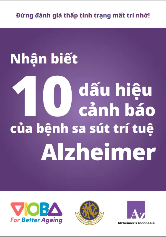 Nhận biết 10 dấu hiệu cảnh báo của bệnh sa sút trí tuệ Alzheimer